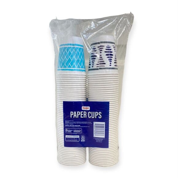 Disposable Bath Paper Cups Small 5 oz. 100 Count NEW Bathroom Rinse MADE IN USA - Picture 4 of 5